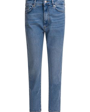 Max Mara Perfect Fit Boyfriend Jeans - Blue