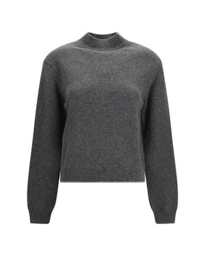 Jacquemus La Maille Cashmere Crewneck Jumper - Grey