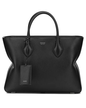Ferragamo Large "Star" Handbag - Black