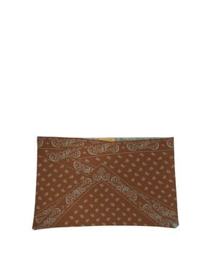 Guest In Residence Scarves & Silk Scarves - Brown