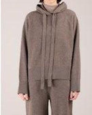 Fedeli Wool Sweatshirt - Brown