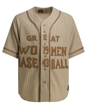Kapital Great Baseball Shirt - Natural