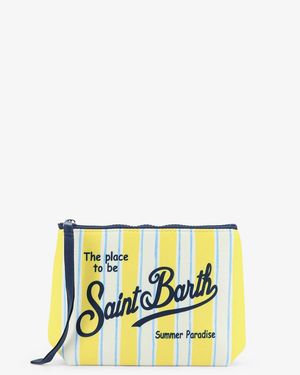 MC2 Saint Barth Clutch Aline - Yellow