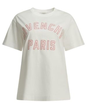 Givenchy Paris Crew-Neck T-Shirt - White