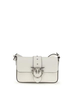 Pinko Shoulder Bag Mini Love - White