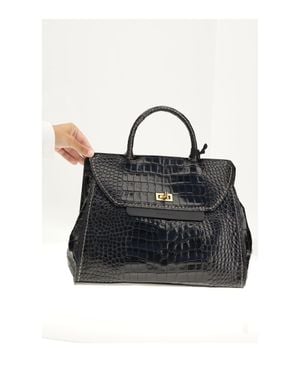 VISONA Bengala Shoulder Bag Nero - Black