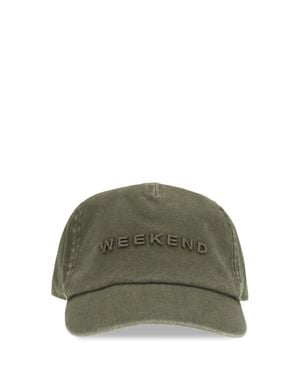 Weekend by Maxmara Baseball Cap Washed Cotton - Green