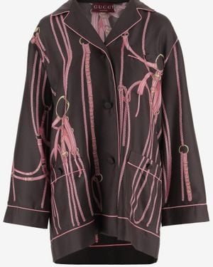 Gucci Silk Shirt - Brown