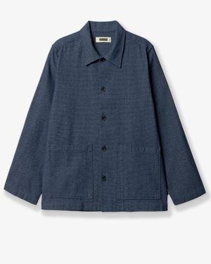 Woodbird Wbblade Needle Denim Jacket - Blue