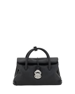 Zanellato Dotta Centauro Shoulder Bag - Black