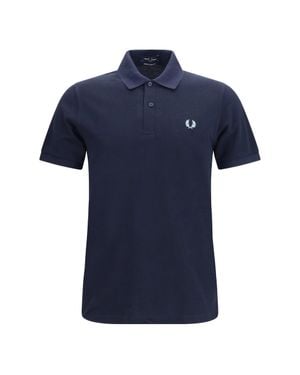 Fred Perry M3 Cotton Piqué Polo - Blue