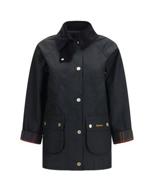Barbour Modern Beadnell Wax Jacket - Black