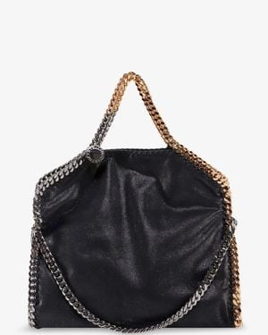Stella McCartney Falabella Shaggy Deer Shoulder Bag - Black