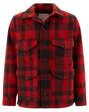 Filson Mackinaw Coats - Red