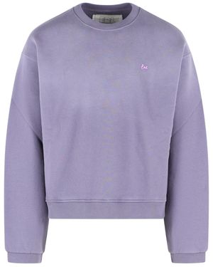 ERL Cotton Sweatshirt - Purple