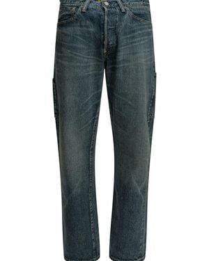 Human Made "Future" Straight Leg Jeans - Blue