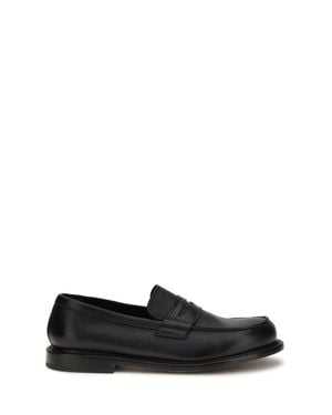 Premiata Leather Loafers - Black