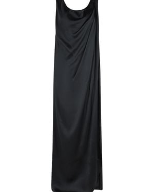 Maison Margiela Silk Blend Maxi Dress - Black