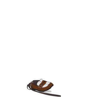 Miu Miu Keychain "Penny Loafer" - White