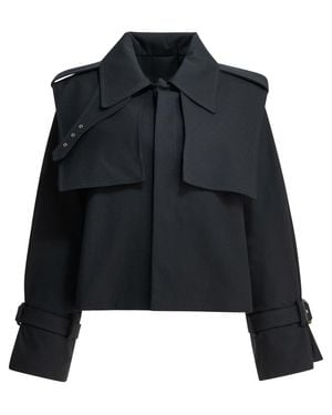 Celine Wool Cotton Jacket - Black