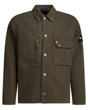 Stone Island Overshirt Jacket - Green