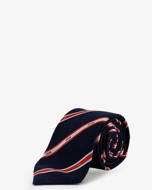 Dior Dior Silk Tie - Blue