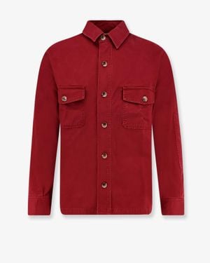 Tonywack Oversize Cotton Shirt - Red