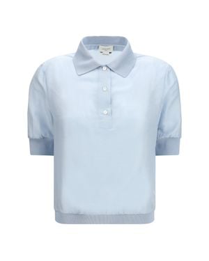 Jacob Cohen Short-Sleeve Blouse - Blue