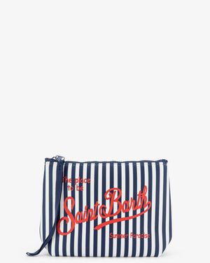 MC2 Saint Barth Clutch Aline Scuba - White