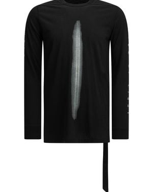 Rick Owens "Level" Crew-Neck T-Shirt - Black