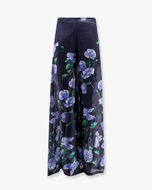 Lavi Pants Frangipane Ramie - Blue