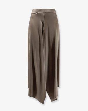Alysi Skirt Satin - Brown