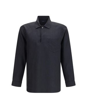 Deperlu Linen Shirt Barry - Blue