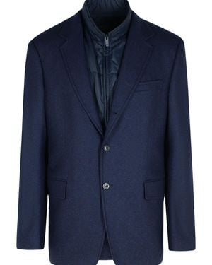 Fay 'Db' Polyamide Jacket - Blue