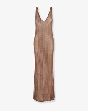VENUJA Crystal Maxi Dress - White