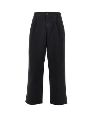 Carhartt 'Marv' Cotton Twill Trousers - Black