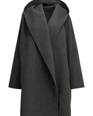 TOTEME Short Wool Coat - Black