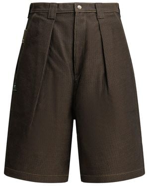 Kapital Century Denim Kome-Kome Five-Pocket Shorts - Grey