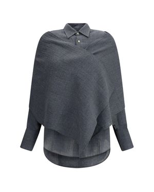DARKPARK Shirt Georgia Wool - Gray