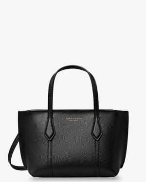 Tory Burch Perry Leather Crossbody Bag - Black