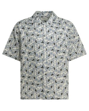 Prada Casual Floral Shirt - Grey