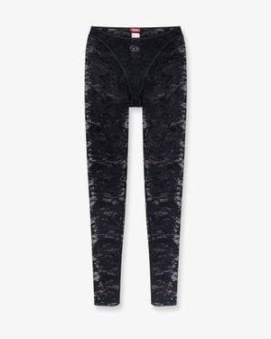 DIESEL Claire-Utlt Lace Leggings - Blue