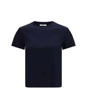 Max Mara Pure Donata Cotton T-Shirt Blu Marino - Blue