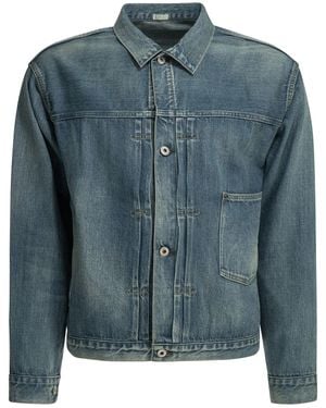 A.PRESSE "No. 23" Denim Jacket - Blue