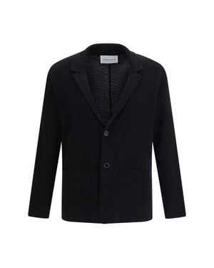 Roberto Collina Knit Jacket - Blue