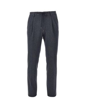 L.B.M. 1911 L. B.M. 1911 Active Uniform Pants With Darts - Blue