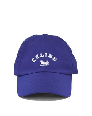 Celine Cotton Hat - Blue