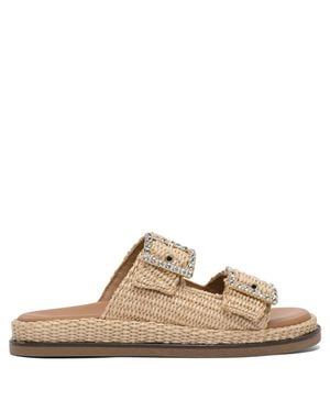 Alibi Sandals - Natural
