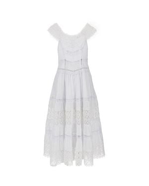 Charo Ruiz 'Amaira' Long Dress - White