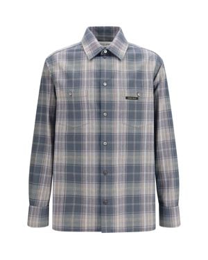 Golden Goose Journey Checked Shirt - Grey